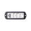 Luz Auxiliar Ultra Brillante X13 de 4 LEDs, color Rojo, con mica transparente.