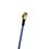 Jumper MikroTik (Flex-guide) de 50 cm, Núcleo de Cobre-Plateado, Conectores SMA-Macho Inversos, Hasta 6 GHz.