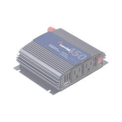 Inversor de Corriente (CD-CA). Potencia Nominal 450 W, Ent:12Vcd, Sal: 115Vca 60 Hz