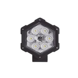 Luz de trabajo ultra brillante, 6 led, 30 watts, 12-24 Vcd