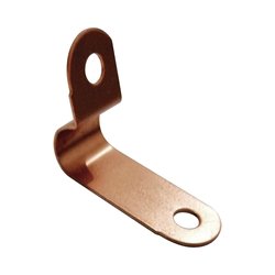 Abrazadera de Cobre para Sujeción de Bajada en Pared