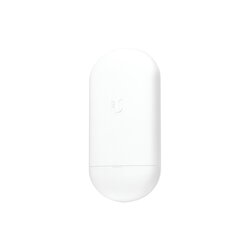 NanoStation airMAX Loco5AC CPE hasta 450 Mbps, 5 GHz (5150 - 5875 MHz), con antena integrada de 13 dBi, no incluye adaptador PoE