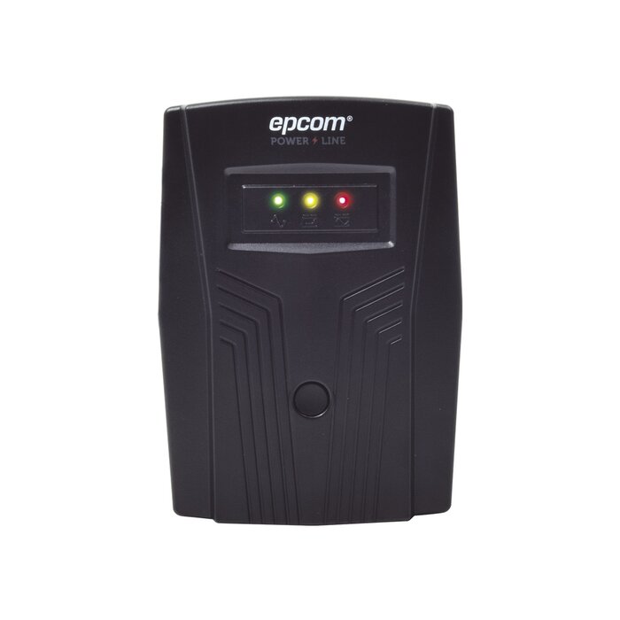 UPS de 600VA/360W / Topología Línea Interactiva / Entrada y Salida 120 Vca / Regulador de Voltaje AVR 80-150 Vca / Clavija NEMA 5-15P / 4 Tomas NEMA 5-15R