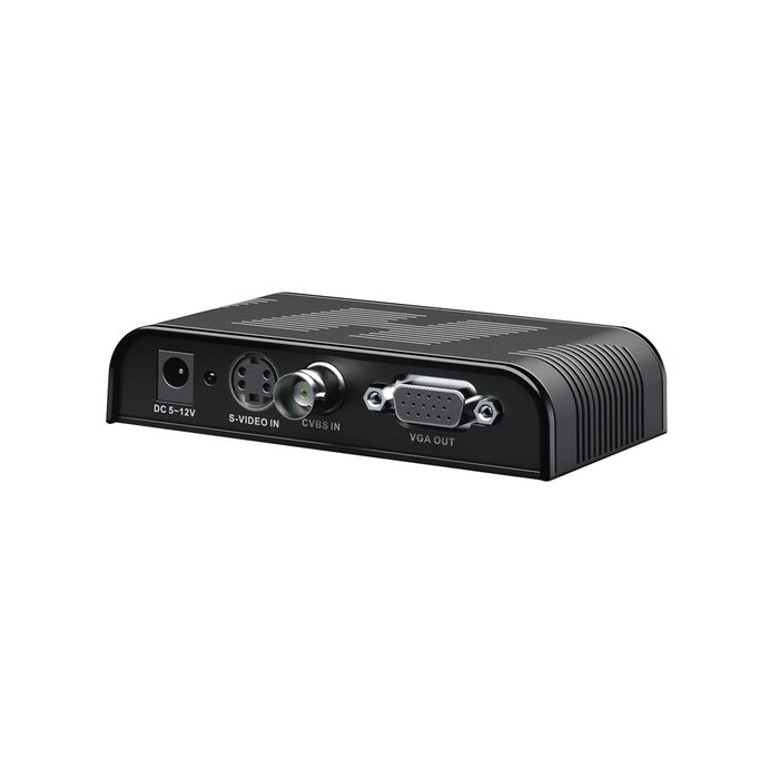 Convertidor de S-VIDEO, BNC, VGA a VGA