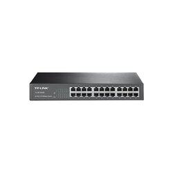 Switch no administrable de 24 puertos 10/100 Mbps para escritorio/rack