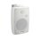 Altavoz de Montaje en Pared de Dos Vías 4"+1.5"/ 2.5W-5W-10W-20W/ 100V+8ohm/ Material ABS/ Reja y Bracket de Metal/ Color Blanco