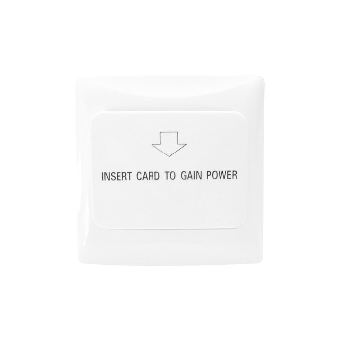Interruptor de Energía para Habitación de Hotel / Habilita la corriente eléctrica al colocar la llave (tarjeta) de la habitación