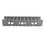 Organizador de Cable Horizontal RouteIT, Sencillo, Para Rack de 19in, 4in de profundidad, 2UR
