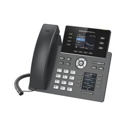 Teléfono IP de 4 líneas para alta demanda, grado operador, con botones BLF en display LCD