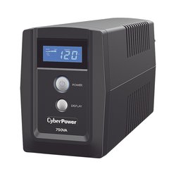 UPS de 750 VA/420 W, Topología Línea Interactiva, Entrada 120 Vca NEMA 5-15P, y 6 Salidas NEMA 5-15R, Con Regulador de Voltaje (AVR)