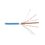 Bobina de Cable Blindado F/UTP de 4 Pares, Z-MAX, Cat6A, Soporte de Aplicaciones 10GBase-T, CMR (Riser), Color Azul, 305m