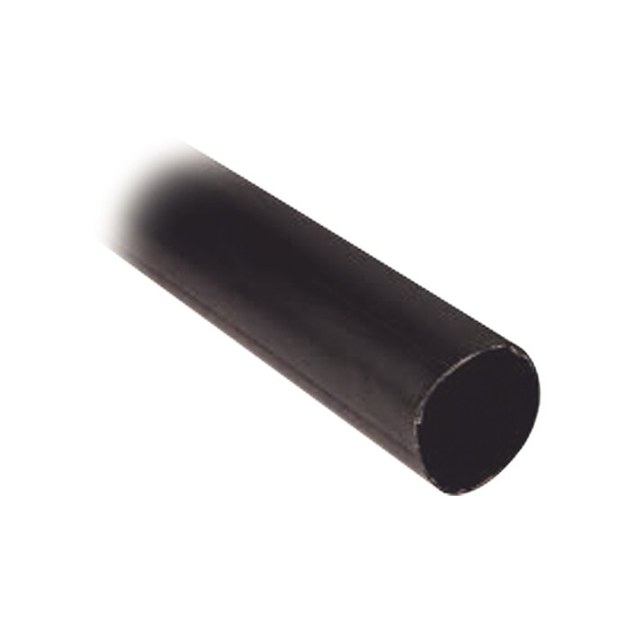 Tubo Termoencogible (Termofit) Negro de 1.2 m, 1.5" de Diámetro, Reduce de 2:1, Poliolefina.