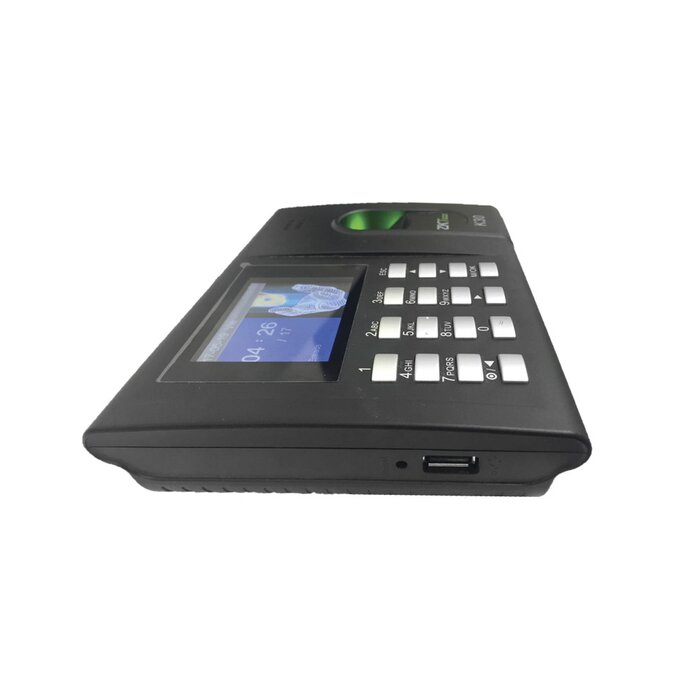Checador de Huella y Tarjetas para Tiempo y Asistencia con Batería de Respaldo/ Comunicación TCP/IP / Reportes directo a Excel por USB (Función SSR) / Salida de relevador para cerradura