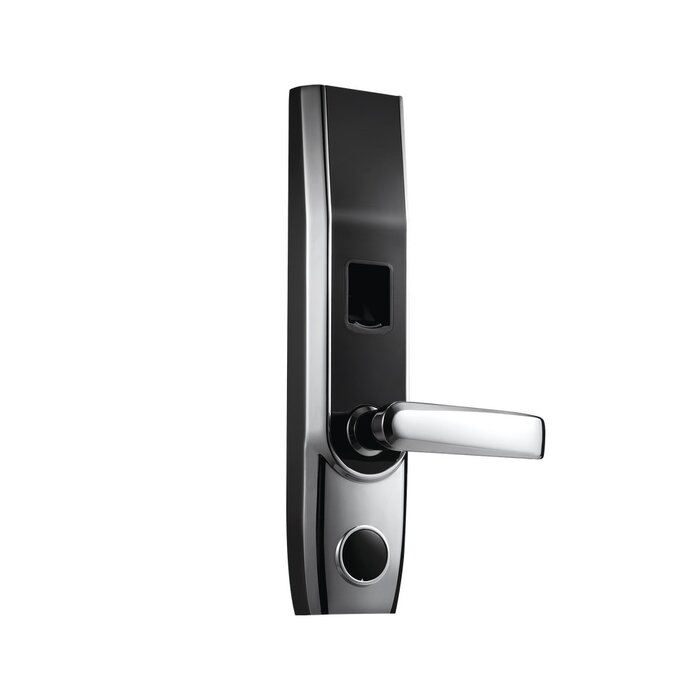 Cerradura autónoma derecha bluetooth de huella digital, tarjeta de proximidad y contraseña