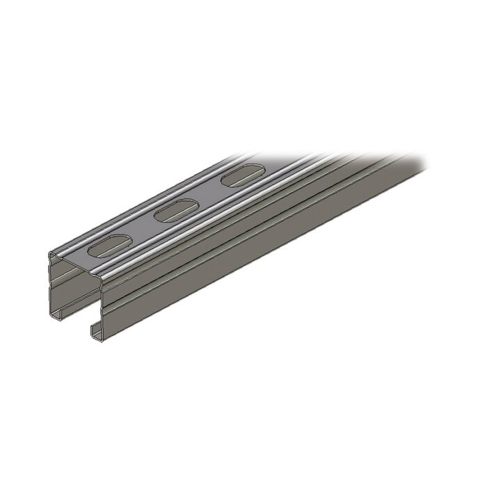 Unicanal Perforado 4 x 4 Calibre 16 de 3 metros.