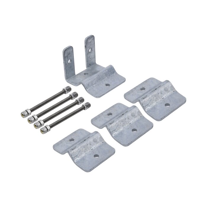 Herraje Adaptador Cruzado para Mástil para Diámetros desde 7/8" hasta 2".
