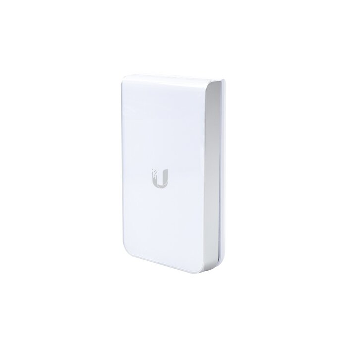 Access Point UniFI doble banda cobertura 180&deg; MIMO 2x2 diseño placa de pared con dos puertos adicionales, hasta 100 usuarios Wi-Fi