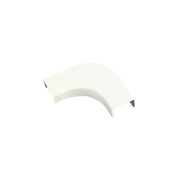 Curva de radio controlado, para uso con canaleta LD3, material ABS, Colo Blanco Mate