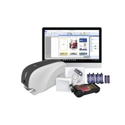 Kit Impresora tarjetas PVC /Doble Cara /incluye: 2 x Ribbon, 100 Tarjetas PVC, Software, Kit Limpieza