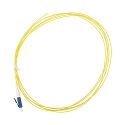 Pigtail de Fibra Óptica Monomodo LC/UPC, simplex de 2 metros