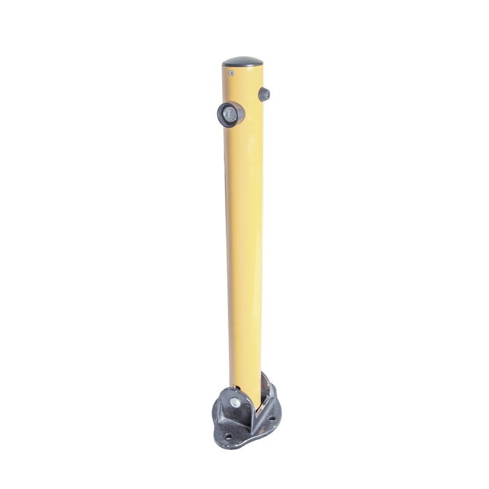 Bolardo Retráctil con Llave para Control de Estacionamientos