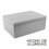Gabinete de Aluminio para Exterior (IP66) de 390 x 280 x 158 mm con Rápida Disipación de Calor, Cierre por Tornillos con Bisagra.