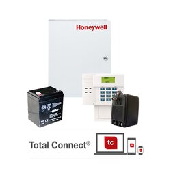 Kit de Panel de Alarma VISTA48LA con Bateria, Transformador y Gabinete pequeño