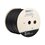 Bobina de cable FTP con Mensajero de Acero de 305 m Cat6+ CALIBRE 23, color negro, para aplicaciones en CCTV y redes de datos / Uso en Intemperie y aplicaciones Aéreas