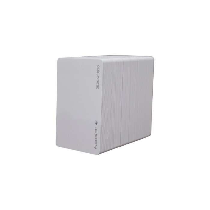 Tarjeta MIFARE Classic / Tipo ISO Card / Memoria 4Kb / Imprimible / Frecuencia 13.56 Mhz/ formato CR80