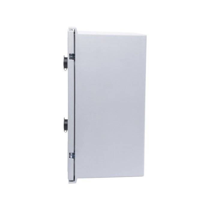 Gabinete de Poliéster IP66 Uso en Intemperie (300 x 400 x 200 mm) con Placa Trasera Interior (Incluye Chapa y Llave).