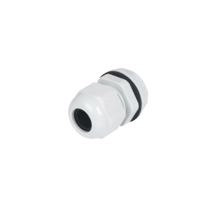 Conector Plástico Tipo Glándula para Cable de 15-22 mm de Diámetro.