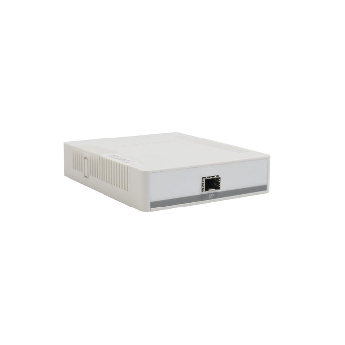 Switch Mikrotik 5 puertos PoE (Pasivo) Gigabit Ethernet y 1 SFP