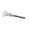 Bobina de Cable Blindado S/FTP de 4 pares, Cat7A, Inmune a Ruido e Interferencias, LS0H (Bajo humo, Cero Halógenos), Color Violeta, 305 m