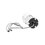 KIT TurboHD 1080p / DVR 8 Canales / 4 Cámaras Bala (exterior 2.8 mm) / 4 Cámaras Eyeball (exterior 2.8 mm) / Transceptores / Conectores / Fuente de Poder Profesional hasta 15 Vcd para Largas Distancias