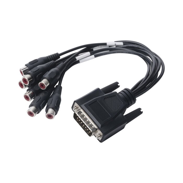 Adaptador de 7 entradas de Audio para DVR´s epcom y HIKVISION