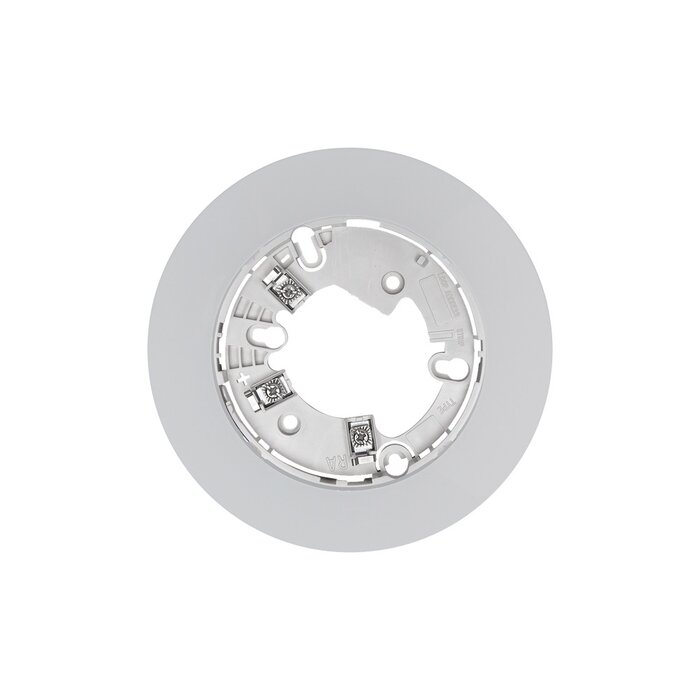Base de montaje de 6", color blanco para nuevos detectores IDP-W y SK-W
