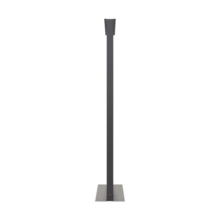 Rack de 2 Postes, Estándar 19", 45 Unidades, Fabricado en Acero, Base "L" para Anclar a Piso.