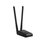 Adaptador de alta potencia USB inalámbrico N 300 Mbps 2.4 GHz con 2 antenas externas de 5 dBi