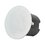Altavoz comercial de 2 vías, 70V /100V /8 Ohms, en techo, woofer de polietileno 6.5 in, tweeter PEI 3/4in, 5-60 Watts, UL