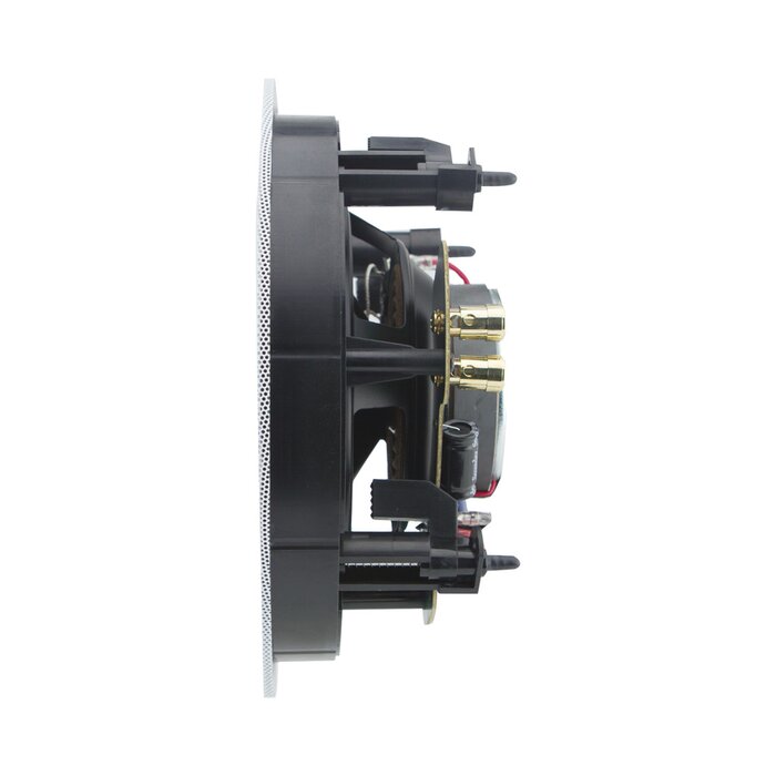 Phantom Series Altavoz de techo de 2 vias, woofer de polietileno inyectado de 6.5in, Tweeter giratorio de 1in, 5-90 watts 8 Ohms