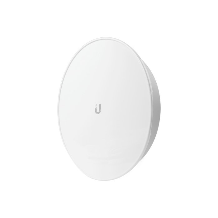 PowerBeam airMAX AC ISO Gen2 hasta 450 Mbps, 5 GHz (5150 - 5875 MHz) con antena integrada de 25 dBi con aislamiento RF y radomo incluido