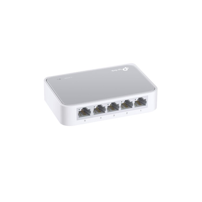 Switch de escritorio 5 puertos 10/100 Mbps
