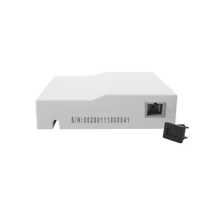 Caja Terminal de Fibra Óptica (Roseta) con un Acoplador SC/APC, color Blanco