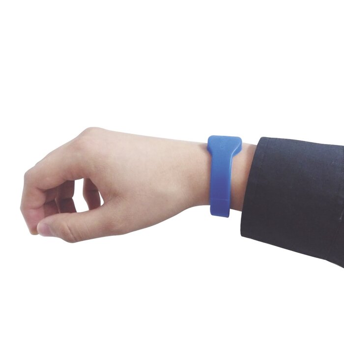 Brazalete Mifare 13.56 Mhz, 74 mm Diametro , color azul