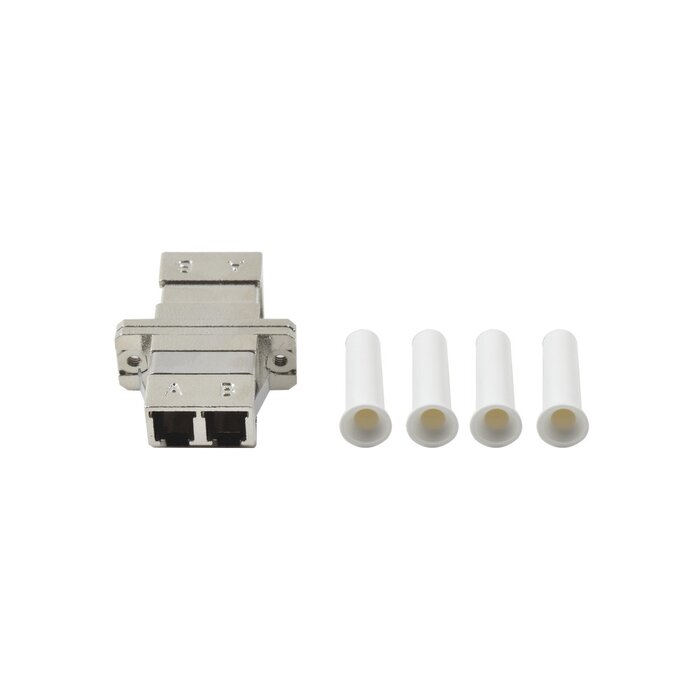Módulo acoplador de fibra óptica duplex LC/PC a LC/PC compatible con fibra Multimodo