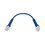 UniFi Ethernet Patch Cable Cat6 de 22 cm, color azul