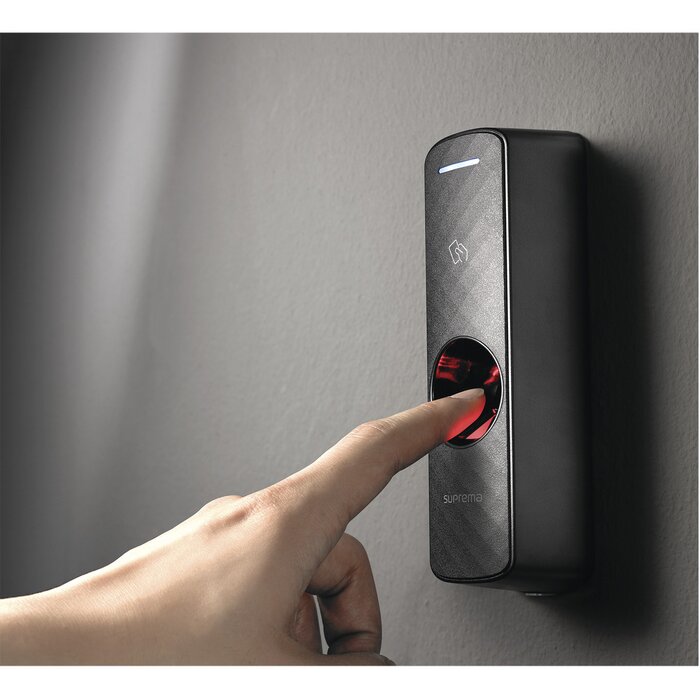 Lector de Huella Esclavo, compatible con cualquier lector suprema de 2da generación. Multiformato (125KHz EM)(13.56MHz MIFARE, DESFire/EV1,FeliCa, NFC)
