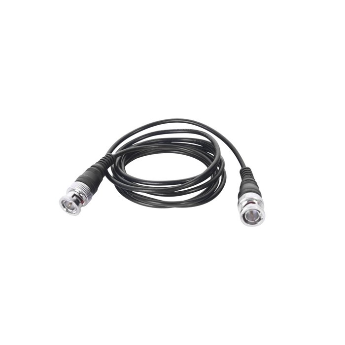 Cable Coaxial armado con conector BNC y longitud de 1.5m, Optimizado para HD ( TurboHD, HD-SDI, AHD )