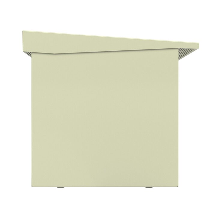 Gabinete para resguardo de baterías (hasta dos baterías PL110D12). Lámina Galvanizada.