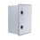 Gabinete de Poliéster IP66 Uso en Intemperie (300 x 400 x 200 mm) con Placa Trasera Interior (Incluye Chapa y Llave).